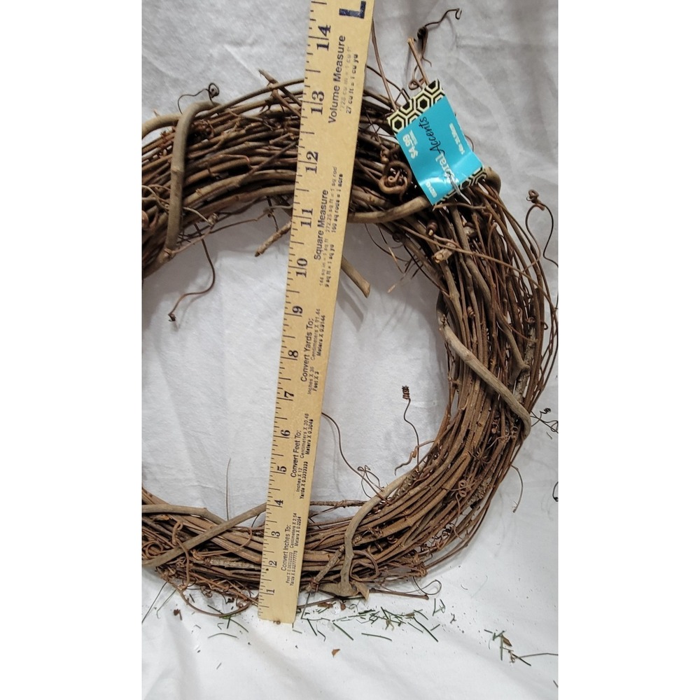 Natural Wreath Base Set of 8 Varies Sizes Spring Summer Fall Or Holiday New - Picture 6 of 13
